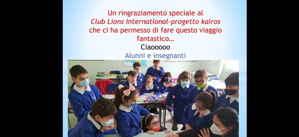 Bellissima presentazione del lavoro svolto dagli a