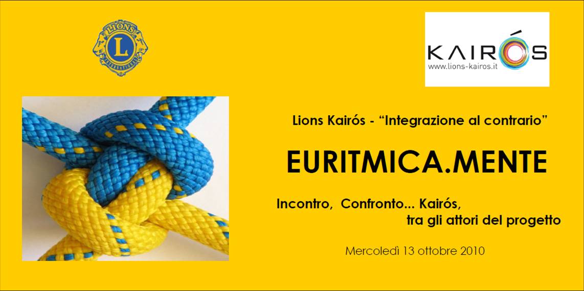 Lions Kairós presente alla Prima Festa del Libro D