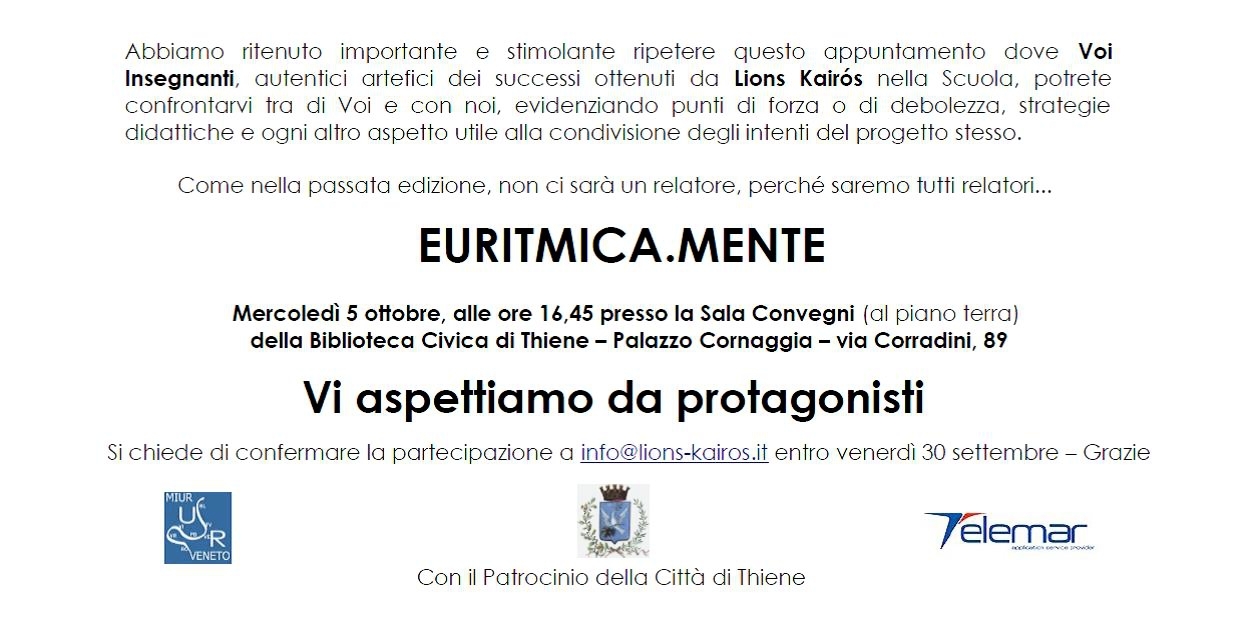 Lions Kairós presenta: EURITMICA.MENTE 2011