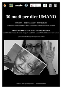 30 modi per dire UMANO